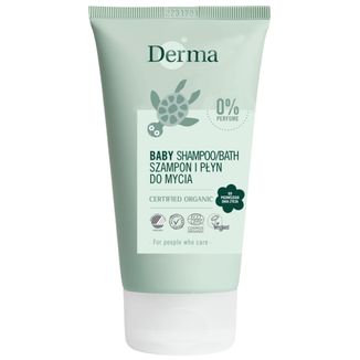 Derma Eco Baby, szampon, mydło do kąpieli dla dzieci od 1 dnia życia, 150 ml - zdjęcie produktu