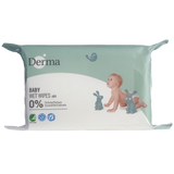 Derma Eco Baby, chusteczki nawilżane, 64 sztuki - miniaturka zdjęcia produktu