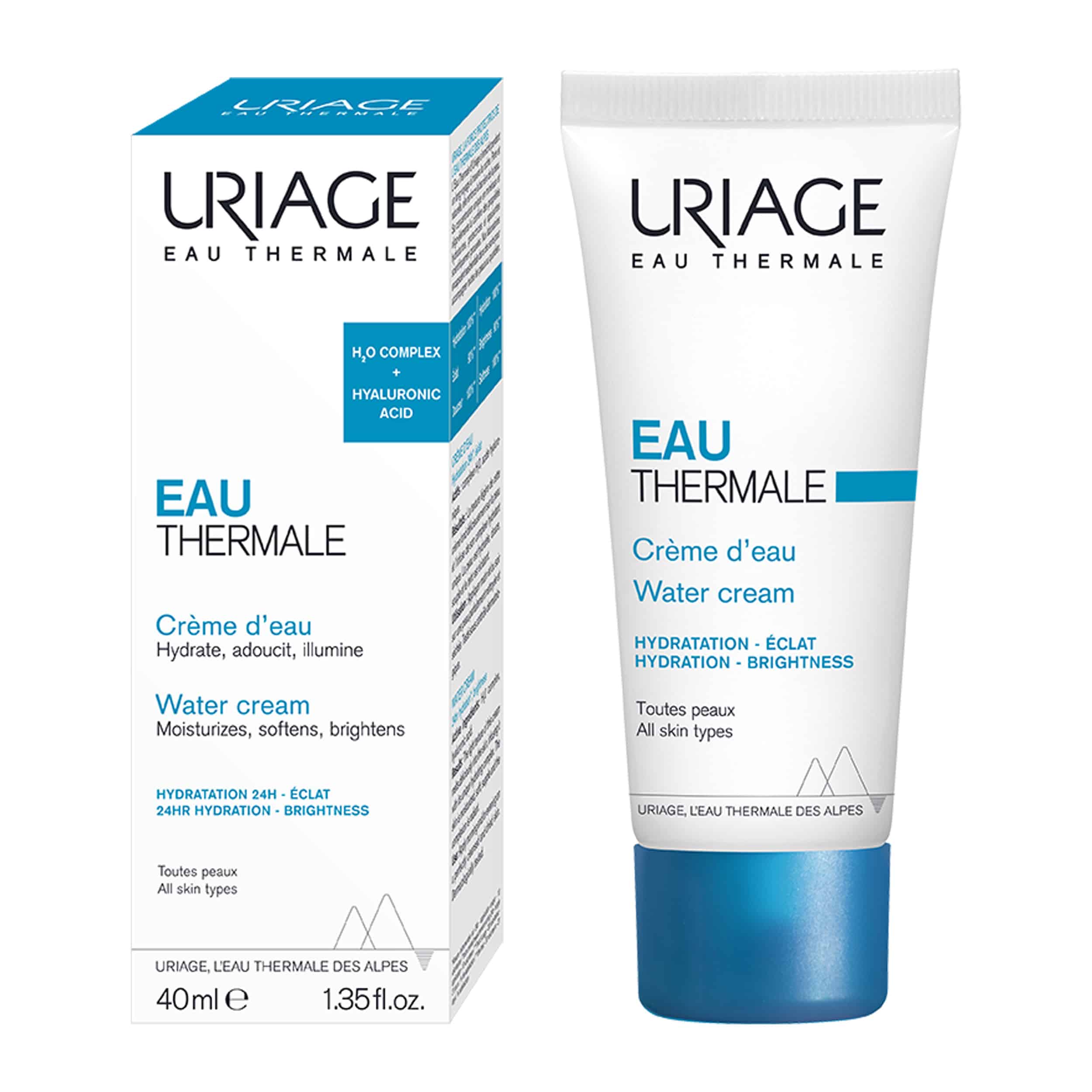 Uriage Uriage Eau Thermale, lekki krem aktywnie nawilżający, skóra normalna i mieszana, 40 ml