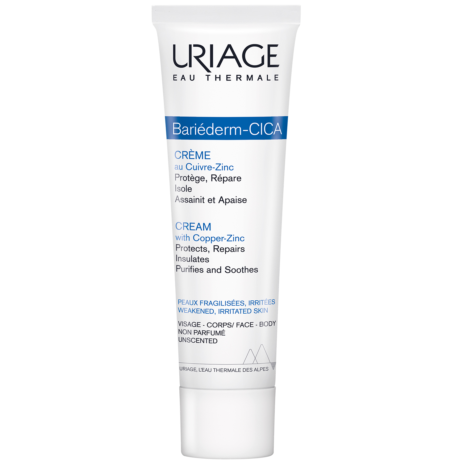 Uriage Uriage Bariéderm Cica, regenerierende Creme z Cu-Zn, 100 ml — Inhaltsstoffe und Bewertung