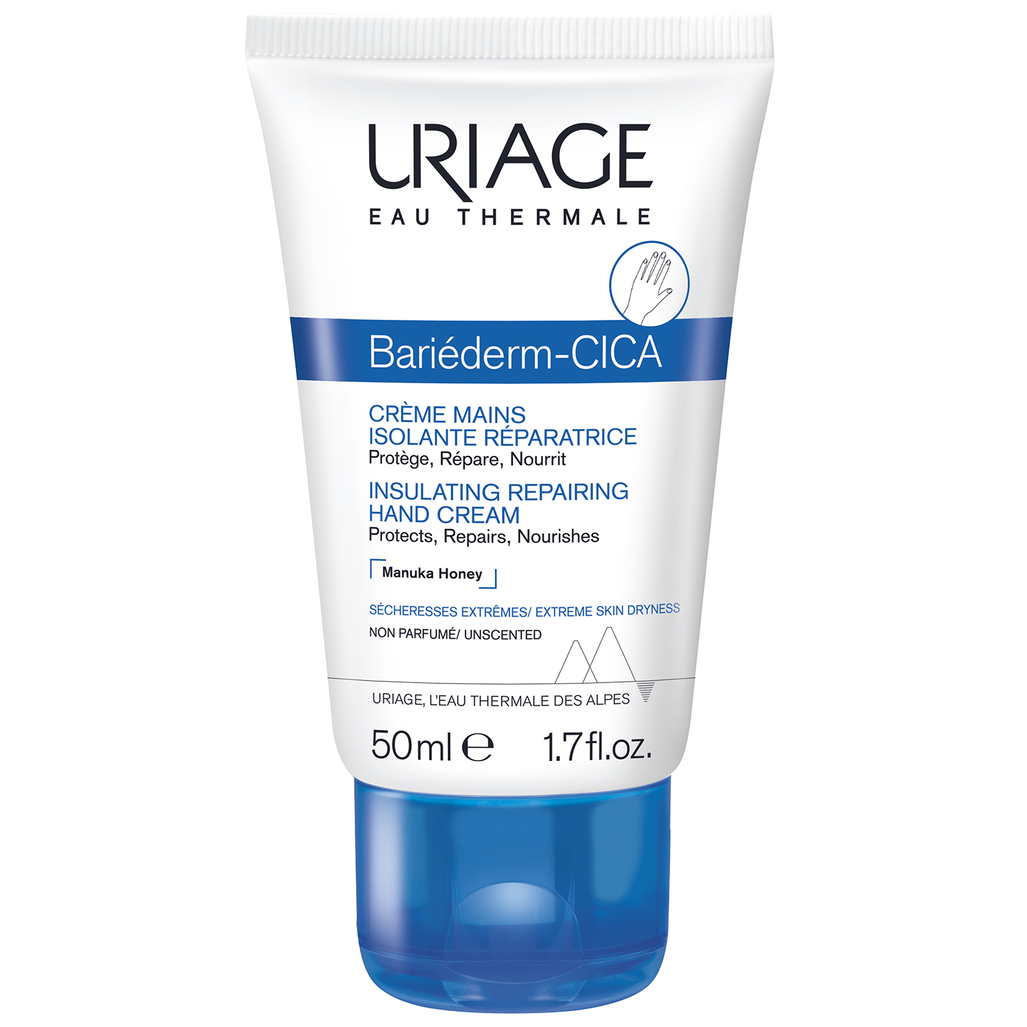 Uriage Uriage Bariéderm, krem do rąk regenerująco-ochronny, 50 ml