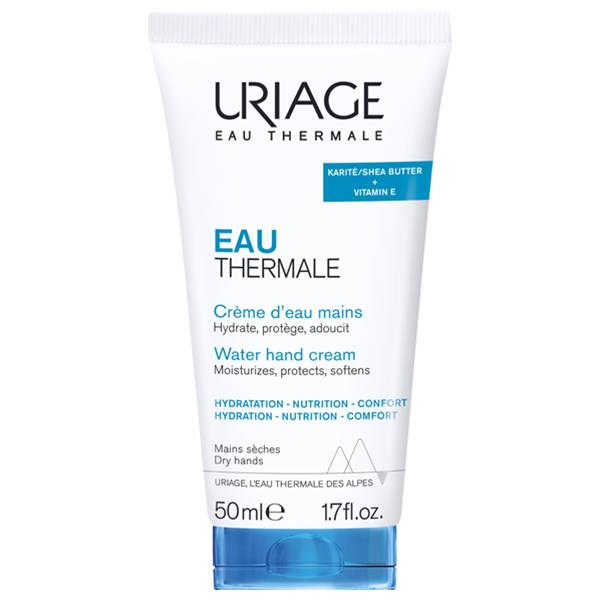 Uriage Uriage Eau Thermale, aktiv feuchtigkeitsspendend Handcreme, 50 ml — Inhaltsstoffe und Bewertung