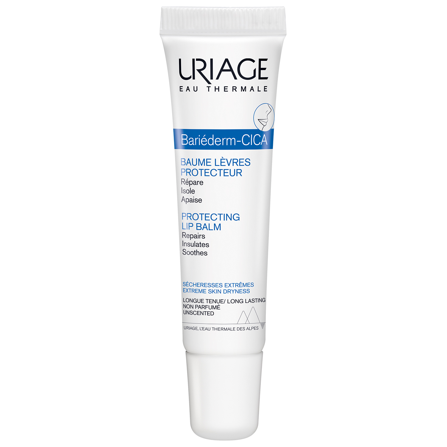 Uriage Uriage Bariederm, ochronny balsam do spierzchniętych ust, 15 ml