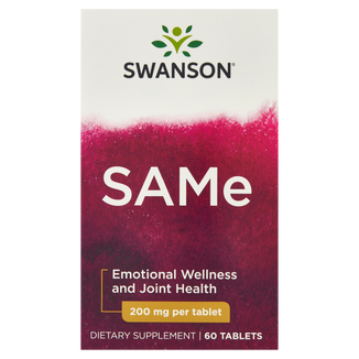 Swanson SAMe 200 mg,  60 tabletek - zdjęcie produktu