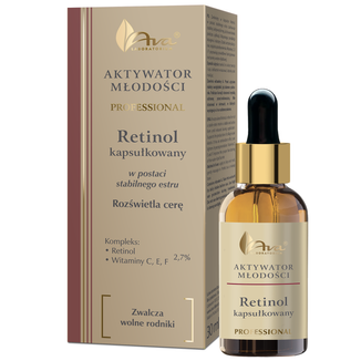 Ava Aktywator Młodości, przeciwstarzeniowe serum do twarzy z retinolem, 30 ml Ava Aktywator Młodości, przeciwstarzeniowe serum do twarzy z retinolem, 30 ml - zdjęcie produktu