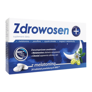 Zdrowosen Plus, 28 tabletek powlekanych MRS USZKODZONE OPAKOWANIE - zdjęcie produktu