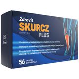 Zdrovit Skurcz Plus, 56 tabletek powlekanych USZKODZONE OPAKOWANIE - miniaturka zdjęcia produktu