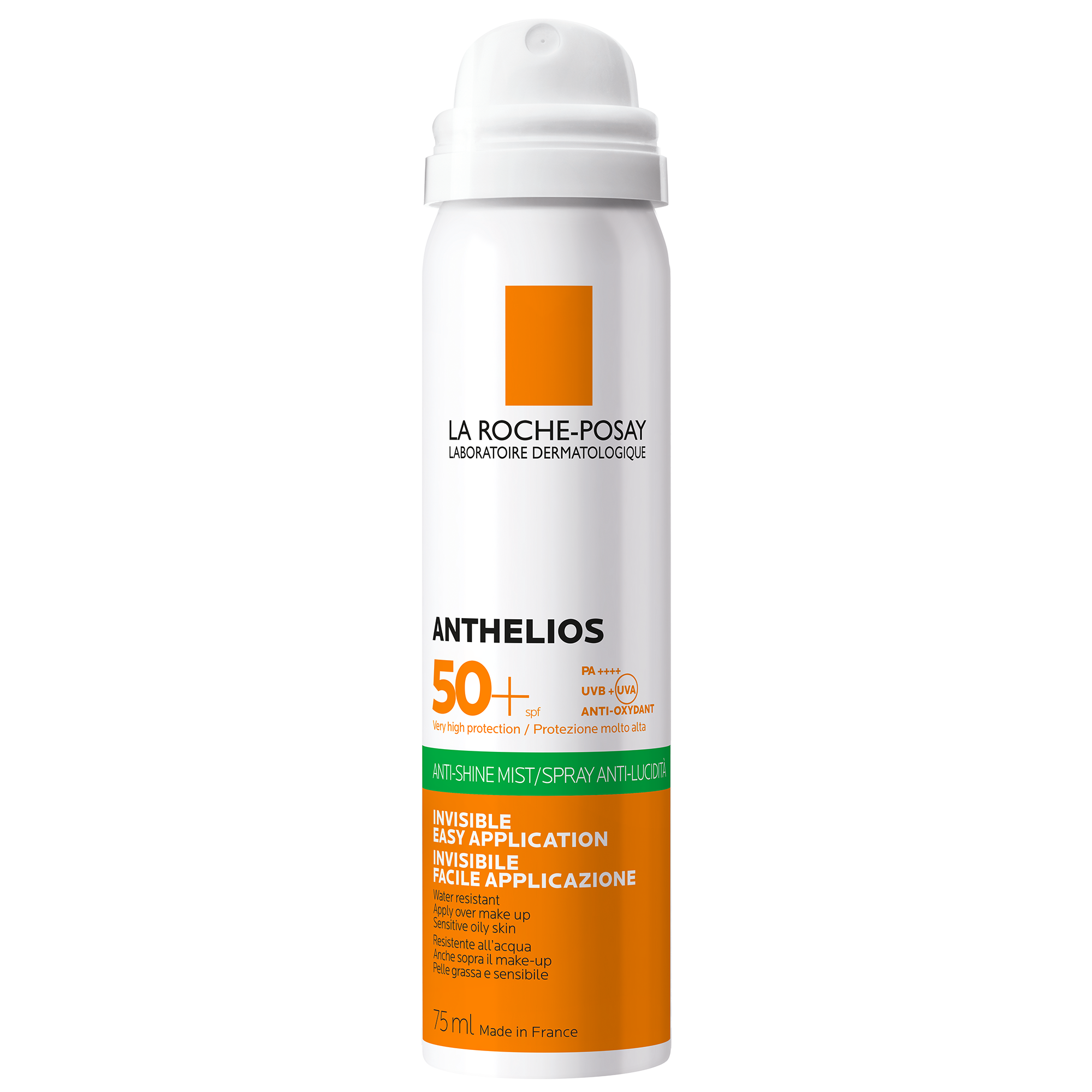 La Roche Posay La Roche-Posay Anthelios XL, mgiełka do twarzy przeciw błyszczeniu się skóry, SPF 50, 75 ml — Składniki i ocena