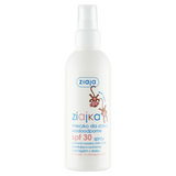 Ziajka, mleczko dla dzieci, wodoodporne, spray, SPF 30, 170 ml - miniaturka zdjęcia produktu