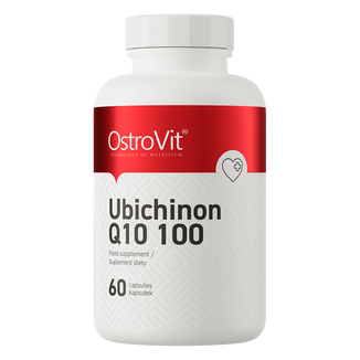 OstroVit Ubichinon Q10 100 mg, koenzym Q10, 60 kapsułek - zdjęcie produktu