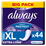 Always Dailies Extra Protect, wkładki higieniczne, Long Plus, 44 sztuki - miniaturka zdjęcia produktu