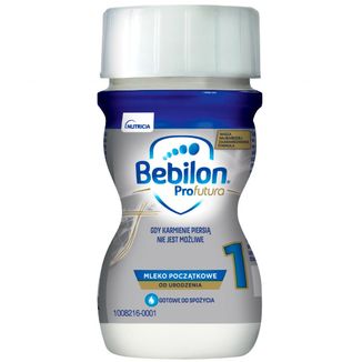 Bebilon Profutura 1, mleko początkowe gotowe do spożycia, od urodzenia, 70 ml - zdjęcie produktu