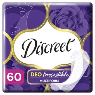Wkładki higieniczne Discreet, Irresistible, 60 sztuk - zdjęcie produktu