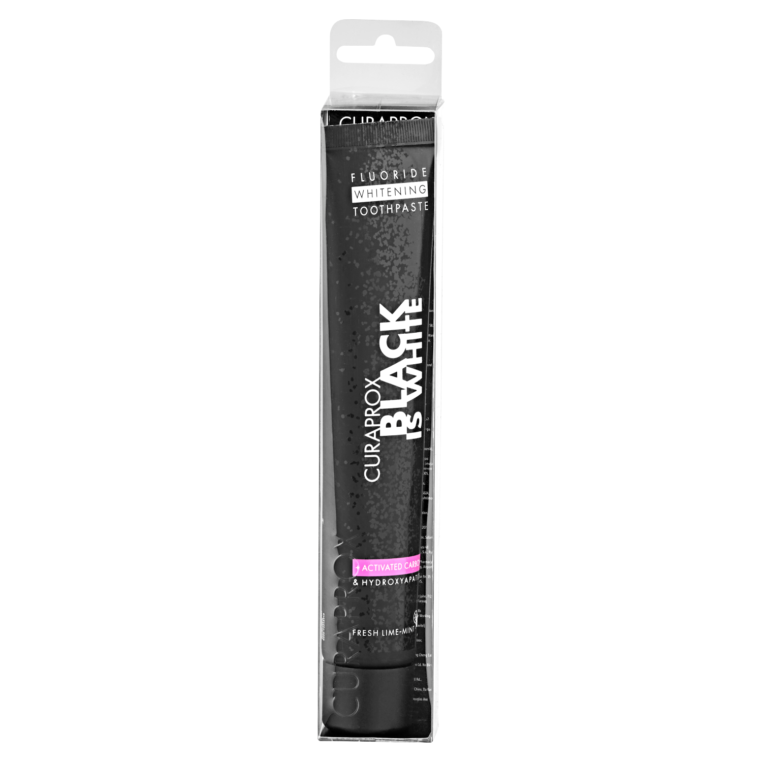 Curaprox Curaprox Black is White, pasta do zębów wybielająca, smak limonkowo-miętowy, 90 ml