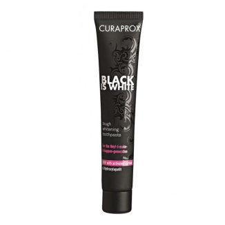 Curaprox Black is White, pasta do zębów wybielająca, smak limonkowo-miętowy, 90 ml - zdjęcie produktu