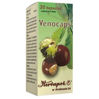 Herbapol Venocaps, 30 kapsułek - zdjęcie produktu