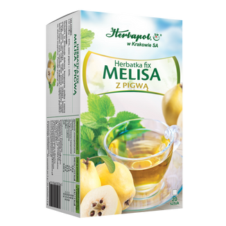 Herbapol Melisa z pigwą, herbatka fix, 2 g x 20 saszetek - zdjęcie produktu