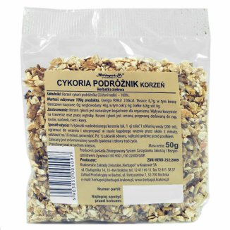 Herbapol Cykoria Podróżnik Korzeń, herbatka ziołowa, 50 g - zdjęcie produktu
