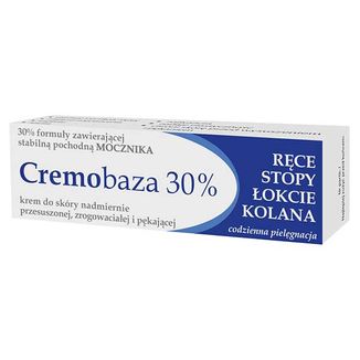 Cremobaza 30%, krem zmiękczający, skóra nadmiernie przesuszona, zrogowaciała i pękająca, 30 g USZKODZONE OPAKOWANIE - zdjęcie produktu