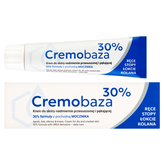 Cremobaza 30%, krem zmiękczający, skóra nadmiernie przesuszona, zrogowaciała i pękająca, 30 g - zdjęcie produktu
