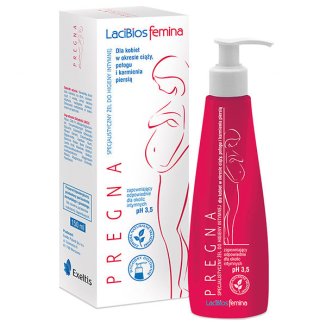 Lacibios Femina Pregna, specjalistyczny żel do higieny intymnej, 150 ml USZKODZONE OPAKOWANIE - zdjęcie produktu