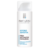 Iwostin Hydro Sensitia, krem aktywator nawilżenia, skóra odwodniona, sucha i wrażliwa, 50 ml - miniaturka zdjęcia produktu