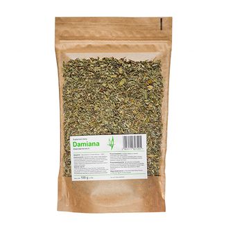 Ziolovital Premium Damiana, 100 g KRÓTKA DATA Ziolovital Premium Damiana, 100 g KRÓTKA DATA - zdjęcie produktu