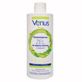 Venus, żel hipoalergiczny do higieny intymnej z aloesem i zieloną herbatą, zapas, 500 ml - zdjęcie produktu