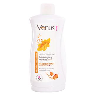 Venus, żel hipoalergiczny do higieny intymnej, kora dębu i kwas mlekowy, zapas, 500 ml USZKODZONE OPAKOWANIE - zdjęcie produktu