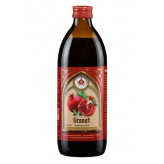 Produkty Bonifraterskie Granat, sok z owoców z dodatkiem witaminy C, 500 ml - zdjęcie produktu