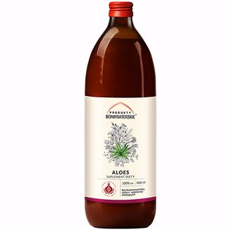 Produkty Bonifraterskie Aloes, sok z liści, 1000 ml - zdjęcie produktu