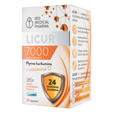 Licur 7000 + witamina D, 30 kapsułek KRÓTKA DATA - miniaturka zdjęcia produktu