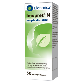 Imupret N, krople doustne, 50 ml USZKODZONE OPAKOWANIE - zdjęcie produktu