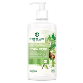 Farmona Herbal Care, żel do higieny intymnej, kora dębu, 330 ml - zdjęcie produktu
