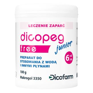 Dicopeg Junior Free, od 6 miesiąca, 100 g - zdjęcie produktu