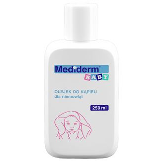 Mediderm Baby, olejek do kąpieli dla niemowląt, od 1 miesiąca, 250 ml - zdjęcie produktu