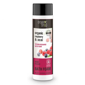 Organic Shop, witaminiowa pianka do kąpieli, Jagodowa Rozkosz, 500 ml - zdjęcie produktu