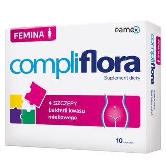 Compliflora Femina, 10 kapsułek - zdjęcie produktu