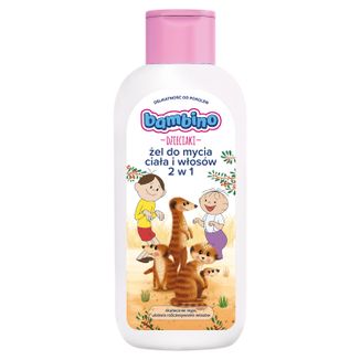 Bambino Dzieciaki, żel do mycia ciała i włosów 2w1, Bolek i Lolek i surykatki, od 1 roku, 400 ml KRÓTKA DATA - zdjęcie produktu