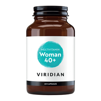 Viridian Woman 40+ Multi, multiwitamina dla kobiet, 60 kapsułek - zdjęcie produktu