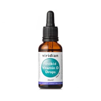 Viridian Viridikid Vitamin D, witamina D dla dzieci, krople, 30 ml - zdjęcie produktu