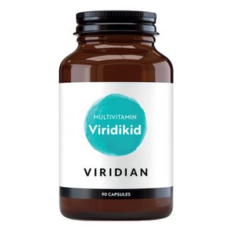 Viridian Viridikid Multivitamin & Mineral, witaminy i minerały dla dzieci, 90 kapsułek - zdjęcie produktu