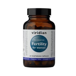 Viridian Fertility For Women, Płodność dla Kobiet, 60 kapsułek - zdjęcie produktu