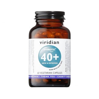 Viridian, Flora Bakteryjna Synbiotyk 40+, 60 kapsułek - zdjęcie produktu