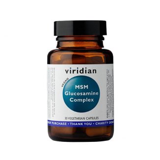 Viridian, Glukozamina MSM, 30 kapsułek - zdjęcie produktu