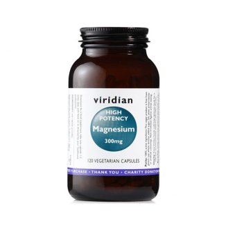 Viridian High Potency Magnesium, magnez 300 mg, 120 kapsułek - zdjęcie produktu