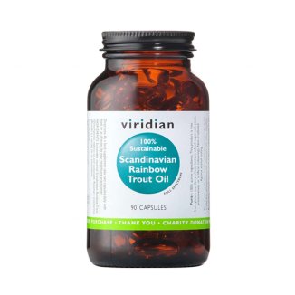 Viridian, olej z pstrąga tęczowego, 90 kapsułek - zdjęcie produktu