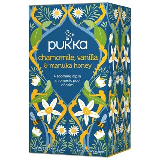 Pukka, herbata Chamomile, Vanilla, Manuka Honey, 20 saszetek - zdjęcie produktu