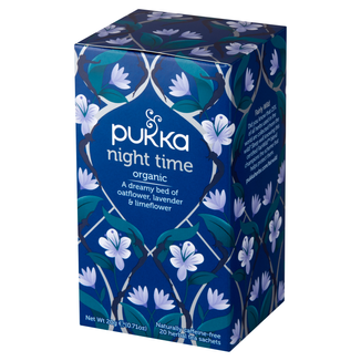 Pukka Night Time Organic, herbatka ziołowa z owsem lawendą i lipą, 1 g x 20 saszetek - zdjęcie produktu
