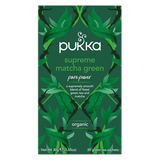 Pukka Supreme Matcha Green Organic, herbata zielona z Matcha, 1,5 g x 20 saszetek - miniaturka zdjęcia produktu